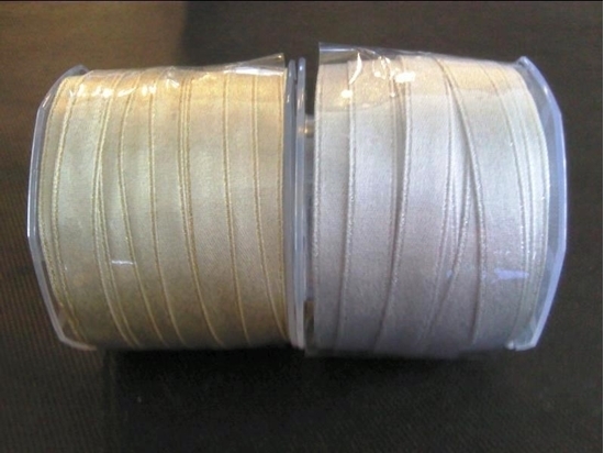 Picture of DOPPIO RASO MM. 16 X 50 MT. ORO/ARGENTO