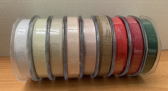 Immagine di NASTRO RASO BOUTIQUE LAME' mm.16 X 20 MT