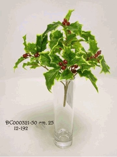 Immagine di SM. HOLLY BUSH x48 LVS w/10 BERRIES 20cm