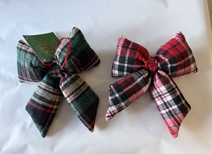 Immagine di FIOCCO TARTAN CLOTH CM. 19 X 18