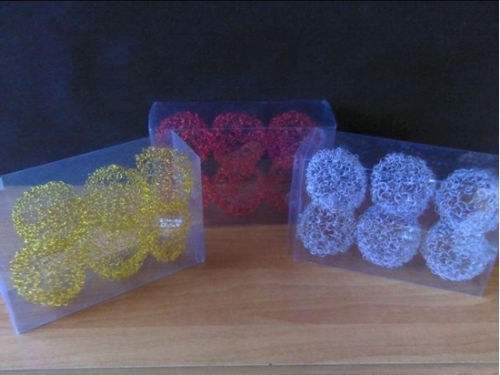 Immagine di METAL BALL CM. 8 CF. 6 PZ.