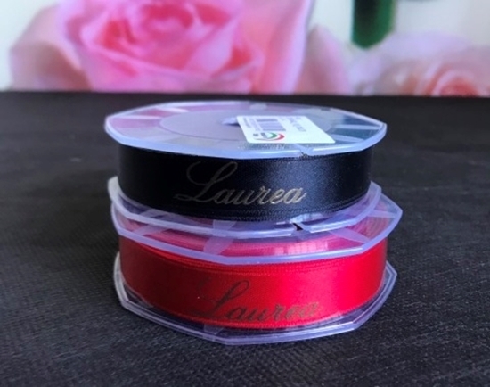 Immagine di NASTRO DOPPIO RASO SER. LAUREA LAMIN. 16 MM. X 10 MT