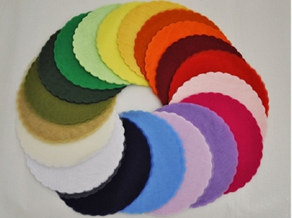 Immagine di TONDI TULLE NIZZA D. 23 CF. 50 PZ.