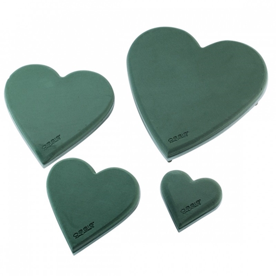 Immagine di OASIS ECObase Cuore con 3 piedini cm 38X40X4.5 CF. 2 PZ