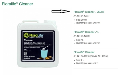 Immagine di Floralife® Cleaner EU 250 ML