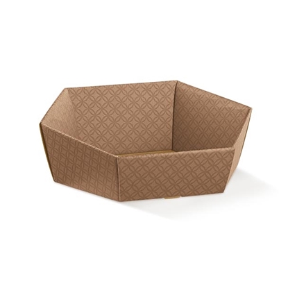 Immagine di VASSOIO ESAG.290X230X85 MM MATELASSE' CUOIO CF.2 PZ