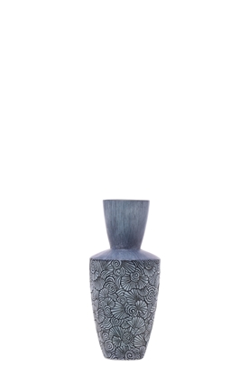 Immagine di VASO RESINA GREY CM.15,5x15,5x34,5