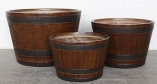 Immagine di VASO FI. 56 X H. 37 cm. MARRONE