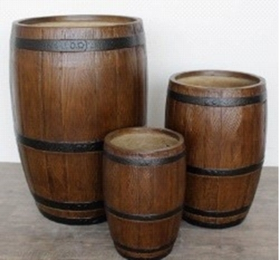 Immagine di VASO FI. 48 X H. 62,5 cm. MARRONE