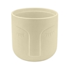 Immagine di VASO CON VISO CASPO' CERAMICA H125 D125 int.D115