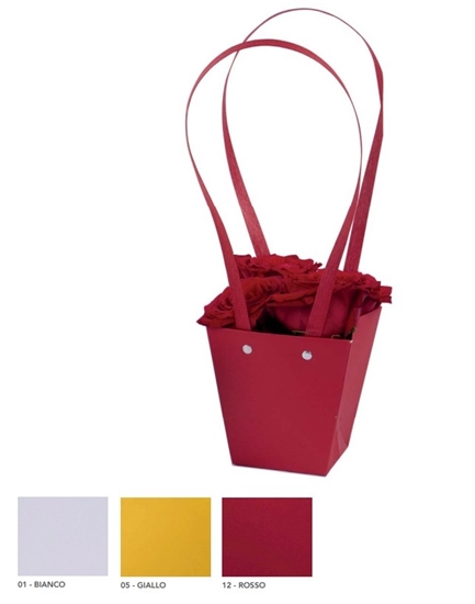 Immagine di B.TE SHOPPER  TRAPEZE  COLORS  12X12,5+8 CF.12 PZ