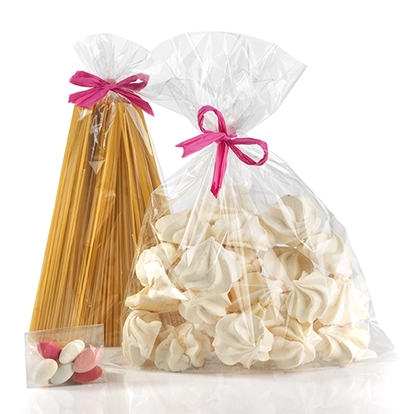 Picture of BUSTE TRASPAR.+TRASPAR. 15X25 CF. 100 PZ. PER ALIMENTI