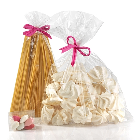 Picture of BUSTE TRASPAR.+TRASPAR. 15X25 CF. 100 PZ. PER ALIMENTI