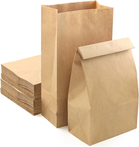 Immagine di BUSTE CARTA KRAFT BIANCA 7X14 CM CF 100 PZ