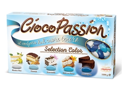 Immagine di CONFETTI CIOCO PASSION SELECTION CELESTE CF. 1 KG.