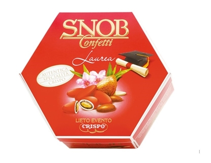 Immagine di CONFETTI SNOB LIETO EVENTO ROSSI CF. DA 500 GR.