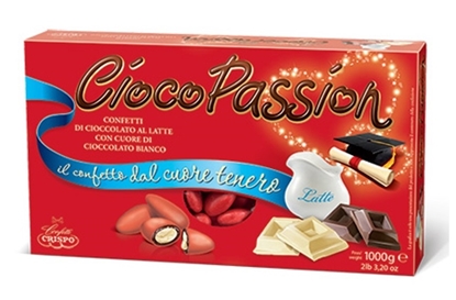 Immagine di CONFETTI CIOCO PASSION CF. 1 KG. ROSSI