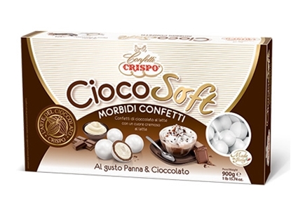 Immagine di CONFETTI CIOCO SOFT Panna & Cioccolato GR. 900
