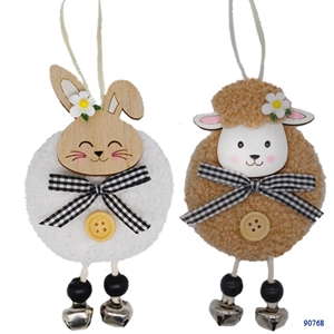 Immagine di PECORELLA/CONIGLIETTO MORBIDO-CAMPANELLINI DA APP.