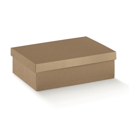 Immagine di F/C-DP SCATOLA F/C-DP 38X26X11 CM. ONDA AVANA