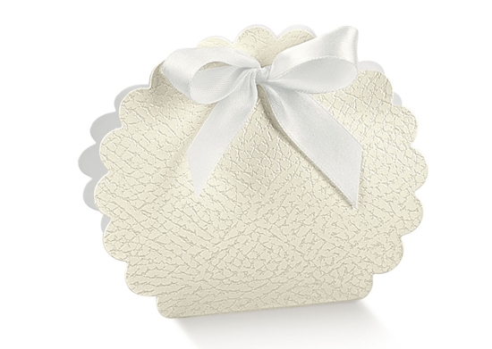 Immagine di BORSA ROTONDA 58X40X85 PELLE BIANCO CF. 10 PZ.