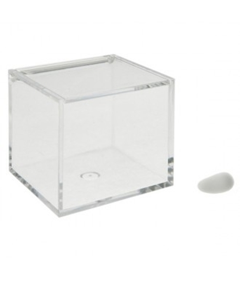 Picture of SCATOLINA PLEX TRASP. 8X8X8 CM.