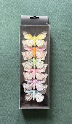 Picture of FARFALLA 8 CM COL. ASSORTITI (6 PZ)