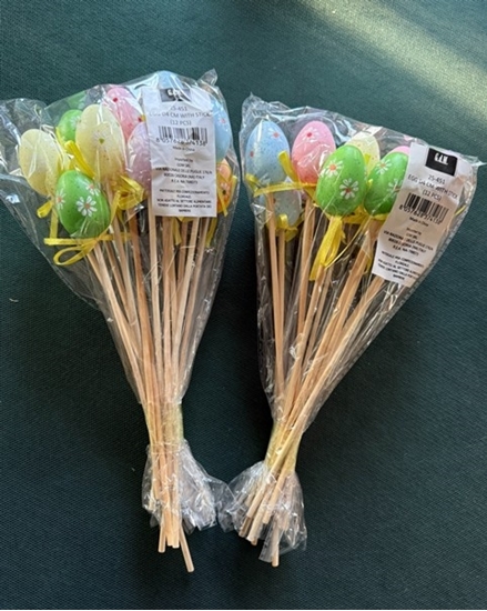 Picture of UOVA PLASTICA D4 CM C / PICK (12 PZ)