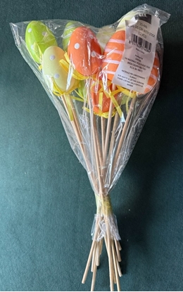 Picture of UOVA PLASTICA D 5 CM C / PICK (12 PZ)