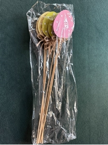 Immagine di UOVO POIS 5XX7 CM C/PICK 25 CM CF.6 PZ ASS