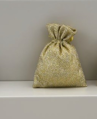 Immagine di Sacchetto oro 8x10 imb: 12  pz