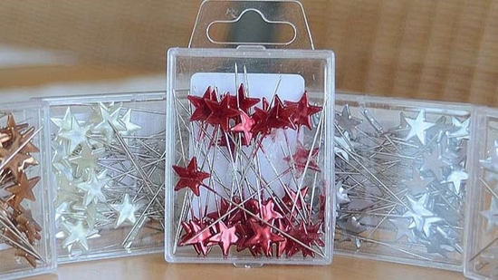 Immagine di SPILLI DECO STELLA l. 60 mm CF. 40 PZ