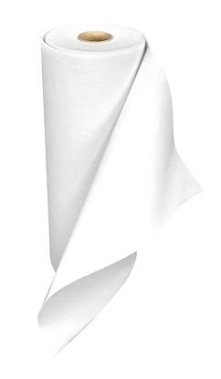 Immagine di TAPPETO AGUGLIATO EUROEXPO BIANCO H.100X30 MT. CON PELLICOLA