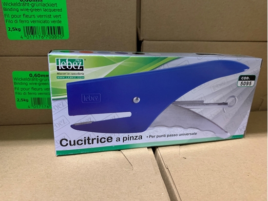 Immagine di CUCITRICE IN METALLO A PINZA COLORI ASS.