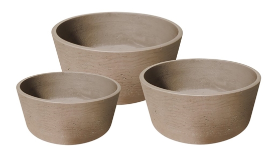 Immagine di CIOTOLA DRITTA S/3 FIBRA CEMENTO P D30 H12-GR D50 H20 TERRA