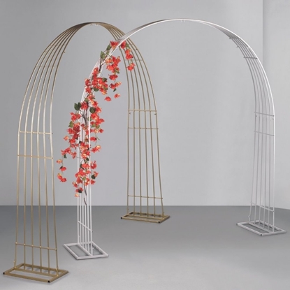 Immagine di ARCO TRIDIMENSIONALE UNITO 220 H 240 BIANCO