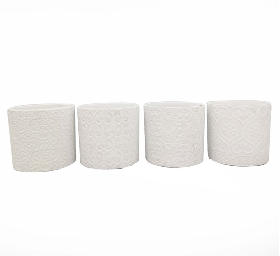 Immagine di CASPO' CILINDRO D.13,5 H 12,5 BIANCO