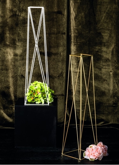 Immagine di STRUTTURA GEOMETRICA 11X18 H70 BIANCA