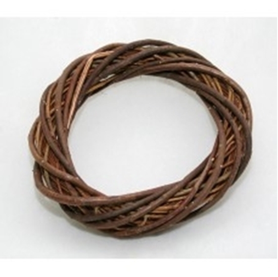 Immagine di CORONCINA VIMINI SCURO D.15