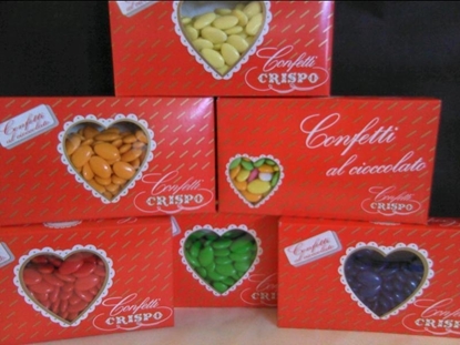 Immagine di CONFETTI CRISPO CIOCCOLATO CF. 1 KG. COLORATI