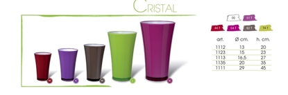 Immagine di VASO CRISTAL XL CM. 29 X H. 45