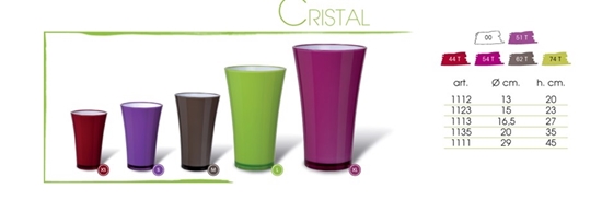 Immagine di VASO CRISTAL XL CM. 29 X H. 45