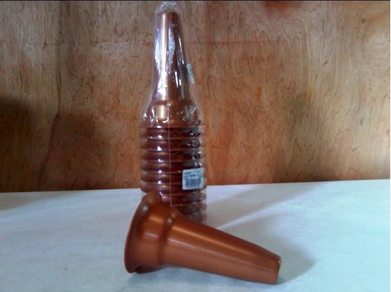 Immagine di VASO CARRARA BRONZO CM. 9X14 CF12