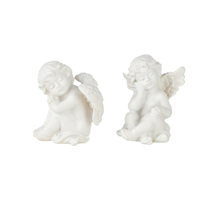 Picture of ANGIOLETTO SEDUTO APPOGGIATO SU MANO 2 DESIGN 5X4.5 H6