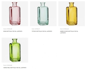 Immagine di BOTTIGLIE QUADRA 100 ML LUSTRATO