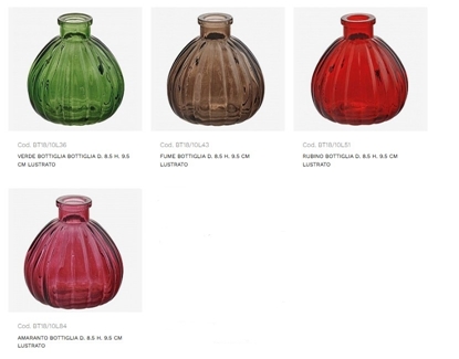 Immagine di BOTTIGLIA D. 8.5 H. 9.5 CM LUSTRATO