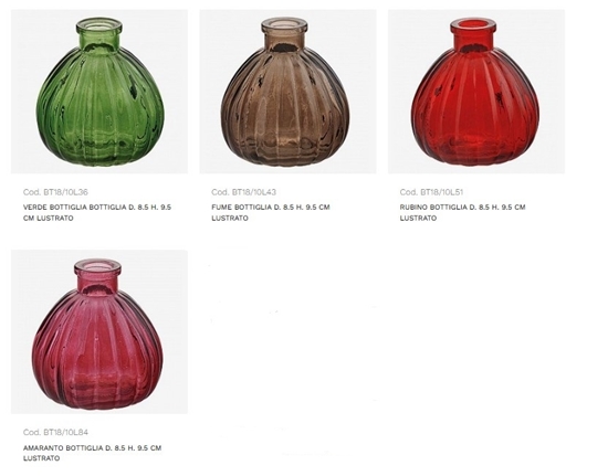 Picture of BOTTIGLIA D. 8.5 H. 9.5 CM LUSTRATO