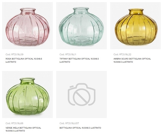 Picture of BOTTIGLINA MIX OPTICAL 10.5X8.5 LUSTRATO