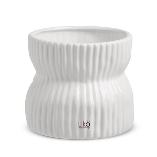 Picture of LINFA CASPÒ D. 14.5 H 12.5 - WHITE SHINE