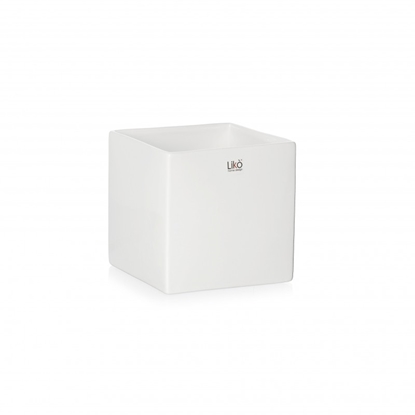 Picture of CUBO 10,5X10,5X10,5 CM CERAMICA WHITE